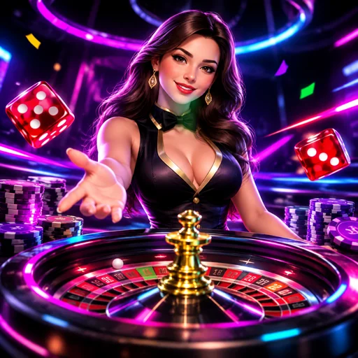 Mesa de roleta ao vivo com crupiê como alternativa ao game show